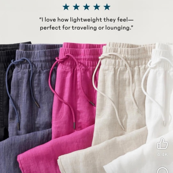 Athletes linen pants! - Picture 2 of 5